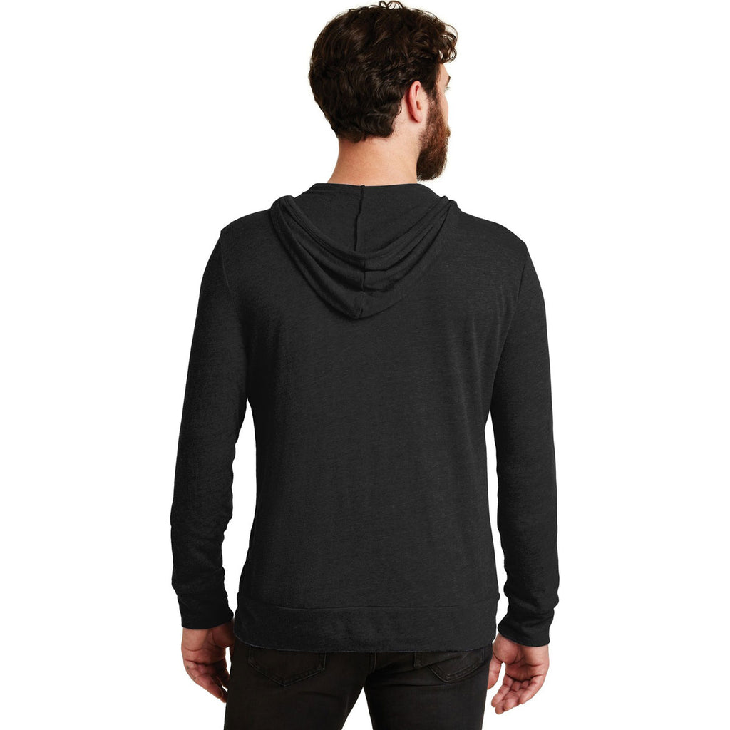 Alternative Men's Eco True Black Eco-Jersey Zip Hoodie