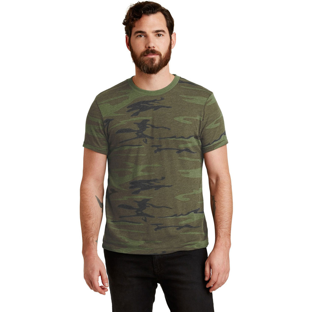 Alternative Men's Camo Eco-Jersey Crew T-Shirt