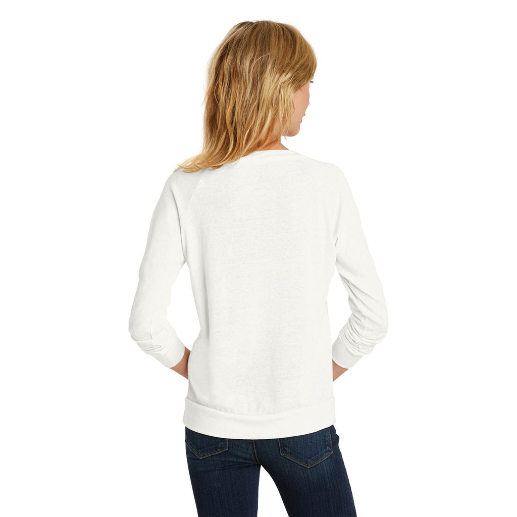 Alternative Women's Eco Ivory Eco-Jersey Slouchy Pullover