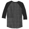 Alternative Men's Eco Black/Eco True Black Eco-Jersey Baseball T-Shirt