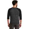 Alternative Men's Eco Black/Eco True Black Eco-Jersey Baseball T-Shirt