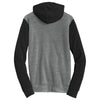 Alternative Men's Eco Grey/Eco True Black Colorblock Rocky Eco-Fleece Zip Hoodie