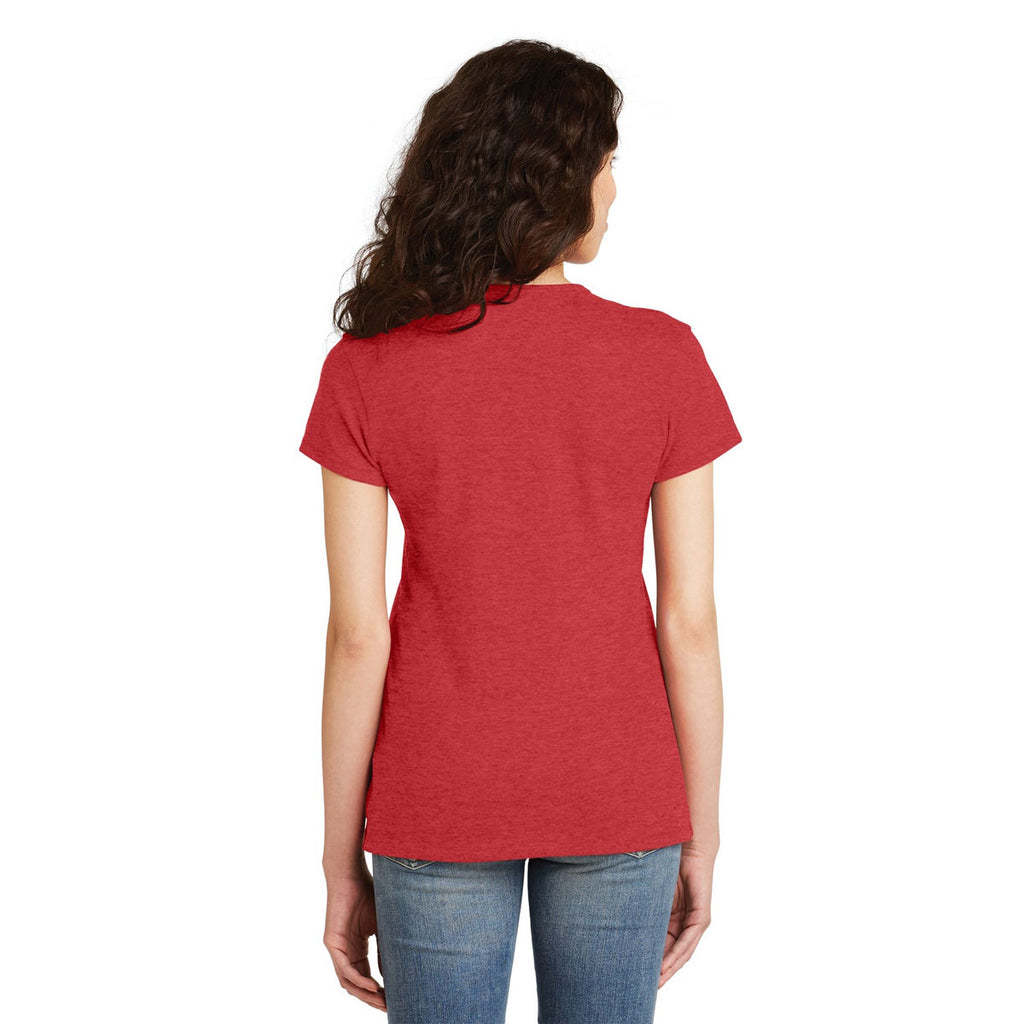 Alternative Women's Red The Keepsake Vintage 50/50 Tee