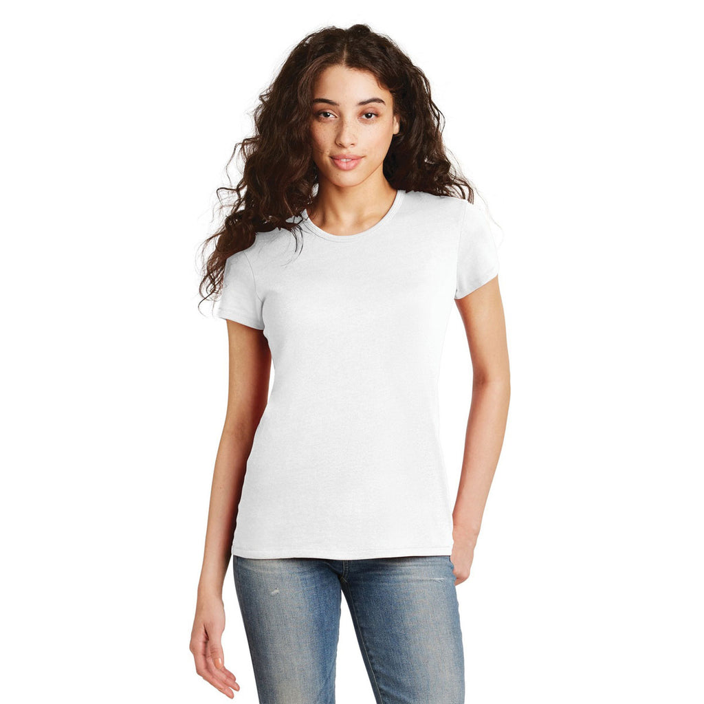 Alternative Women's White The Keepsake Vintage 50/50 Tee