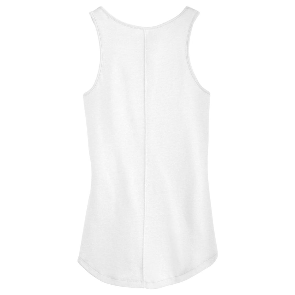 Alternative Women's White Backstage Vintage 50/50 Tank