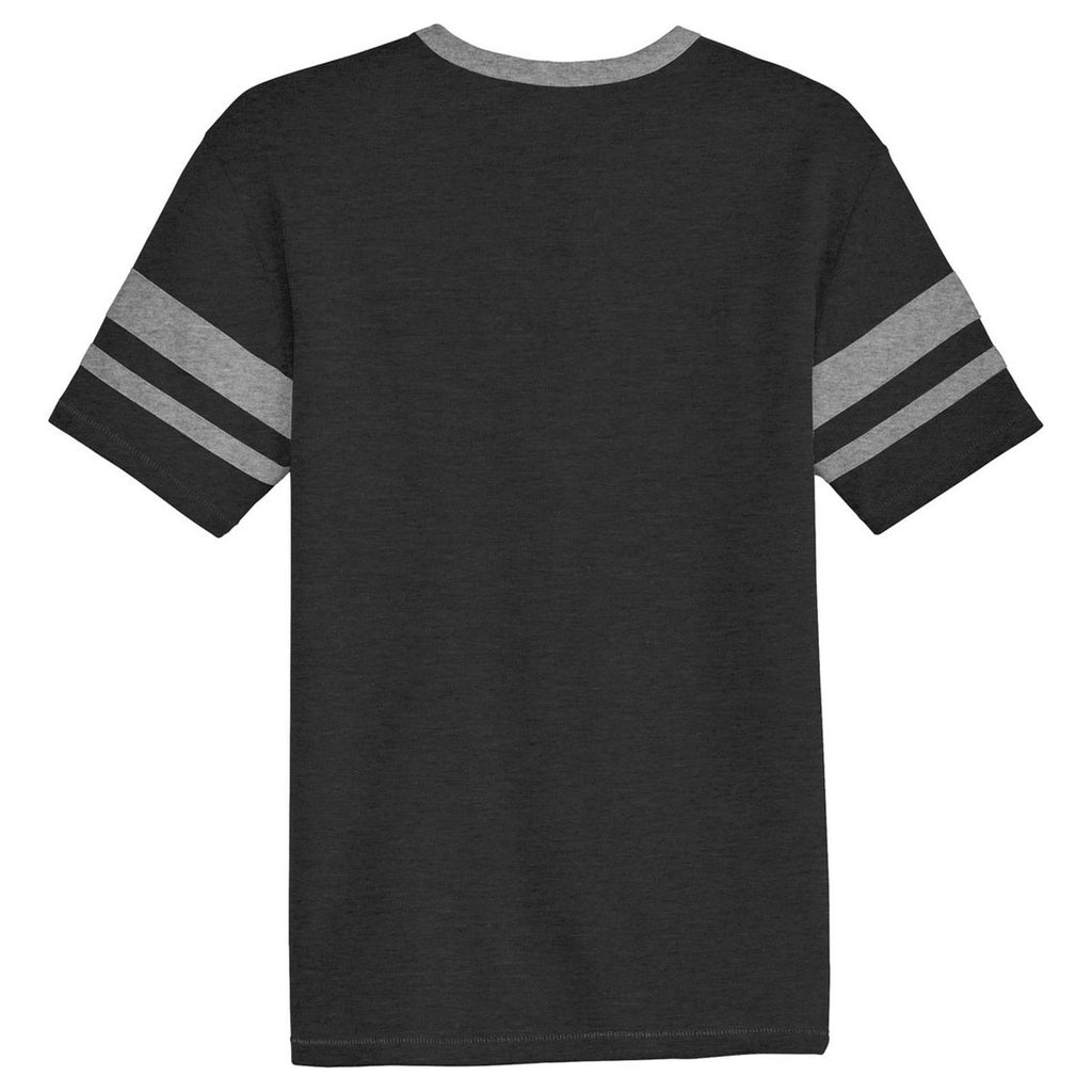 Alternative Men's Black/Smoke Sideline Vintage 50/50 Tee