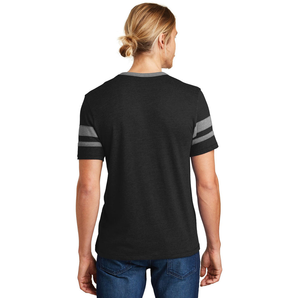 Alternative Men's Black/Smoke Sideline Vintage 50/50 Tee