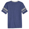 Alternative Men's Vintage Royal/Smoke Sideline Vintage 50/50 Tee