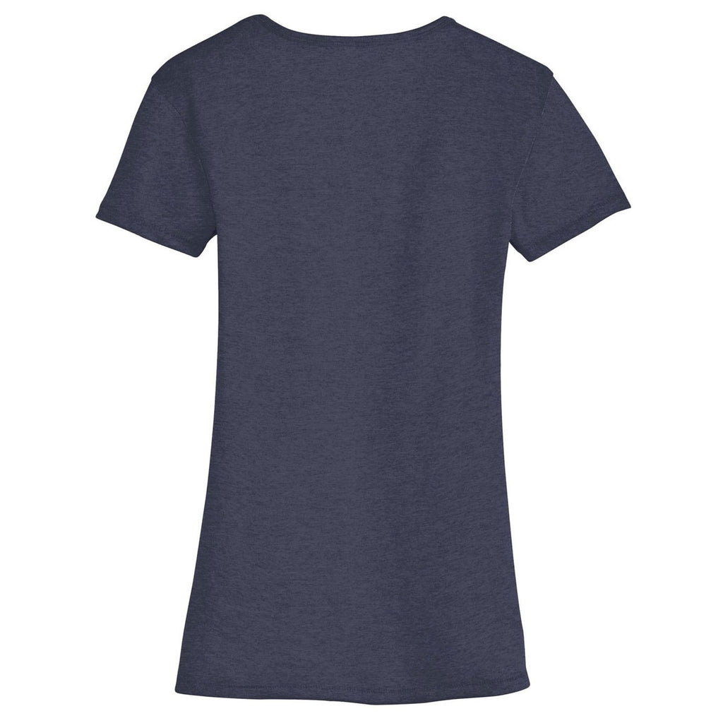 Alternative Women's Navy The Keepsake V-Neck Vintage 50/50 Tee