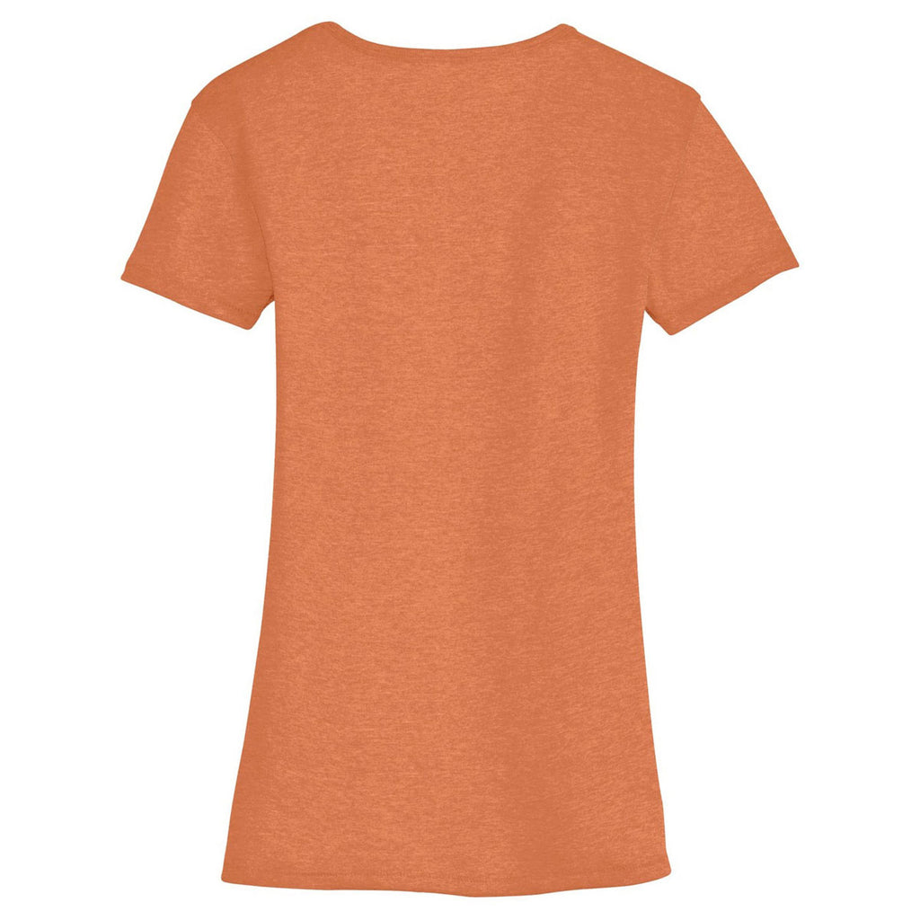 Alternative Women's Southern Orange The Keepsake V-Neck Vintage 50/50 Tee