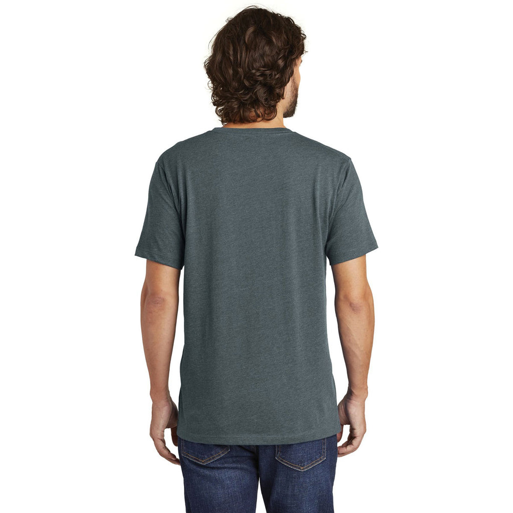 Alternative Men's Heather Deep Charcoal Rebel Blended Jersey Tee