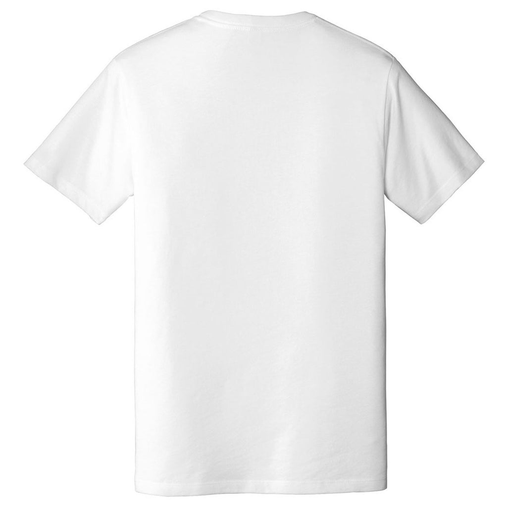 Alternative Men's White Rebel Blended Jersey Tee