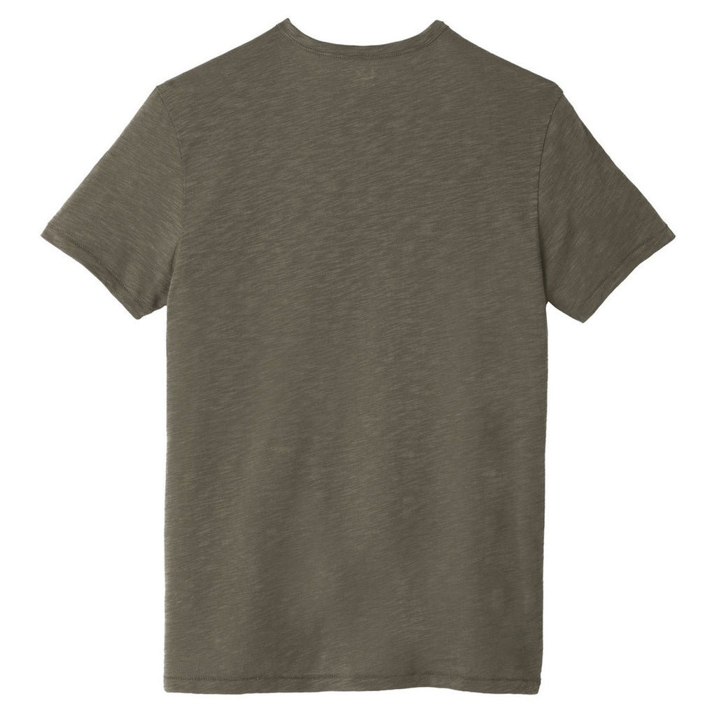 Alternative Men's Dark Olive Weathered Slub Tee