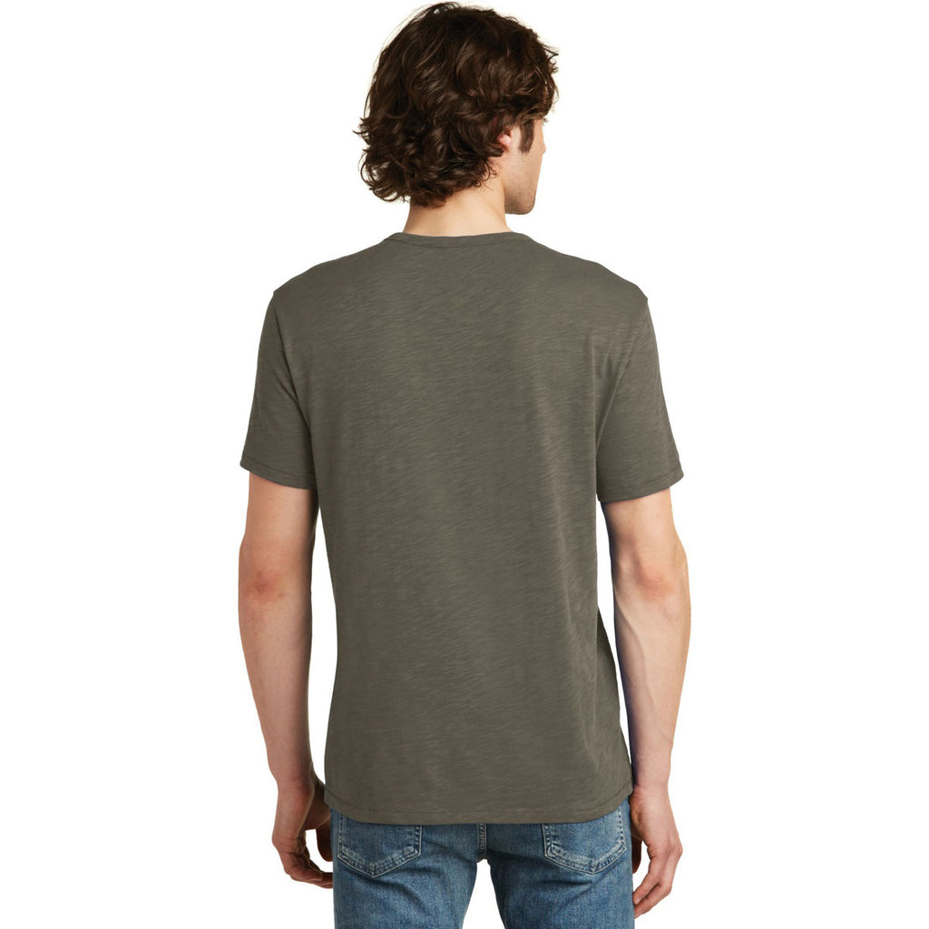 Alternative Men's Dark Olive Weathered Slub Tee