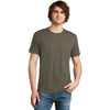 Alternative Men's Dark Olive Weathered Slub Tee