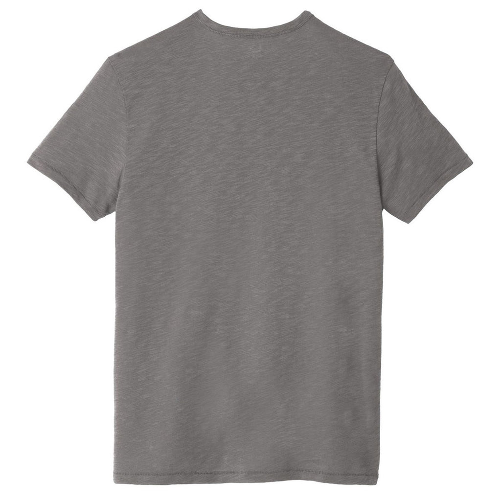 Alternative Men's Elephant Grey Weathered Slub Tee