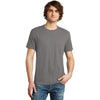 Alternative Men's Elephant Grey Weathered Slub Tee