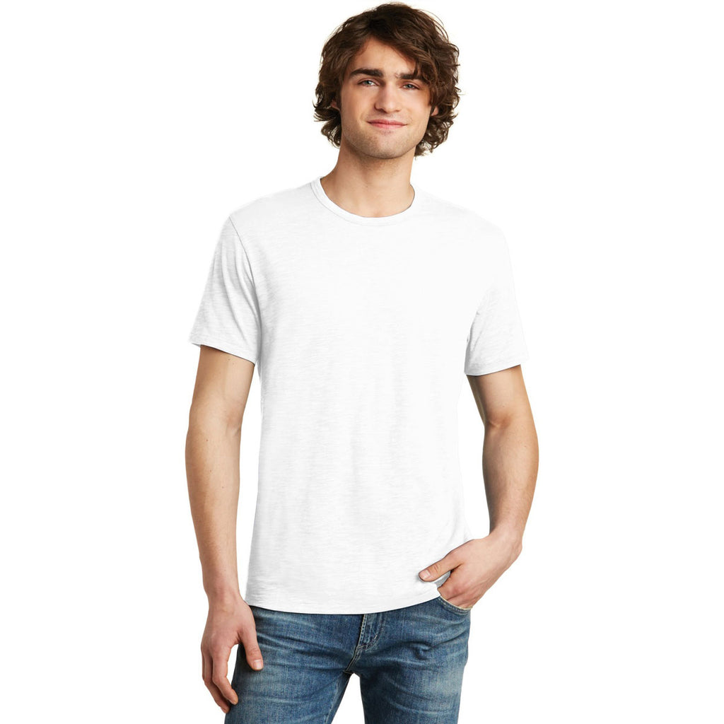 Alternative Men's White Weathered Slub Tee