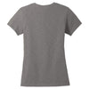 Alternative Women's Elephant Grey Weathered Slub So-Low V-Neck Tee