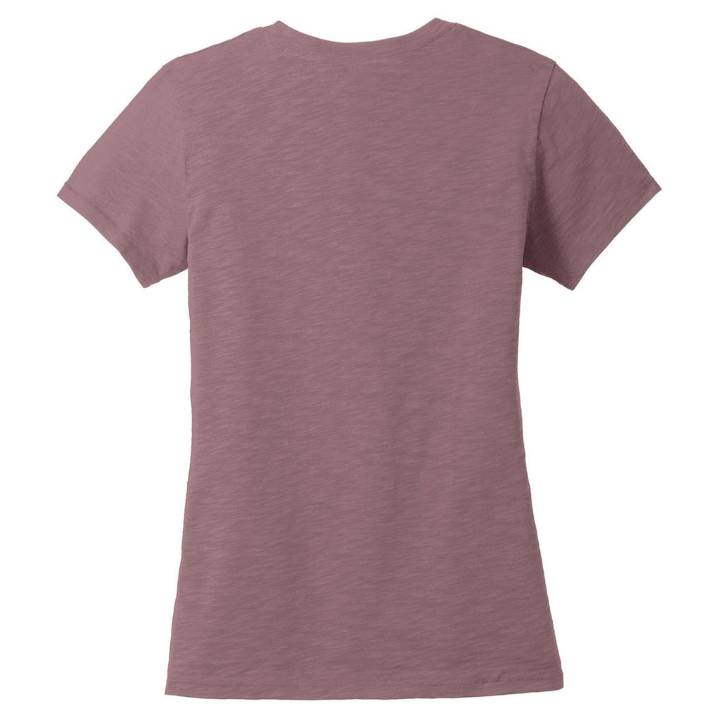 Alternative Women's Vintage Rose Weathered Slub So-Low V-Neck Tee