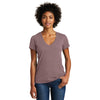 Alternative Women's Vintage Rose Weathered Slub So-Low V-Neck Tee