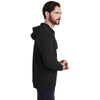 Alternative Men's Black Indy Blended Fleece Zip Hoodie