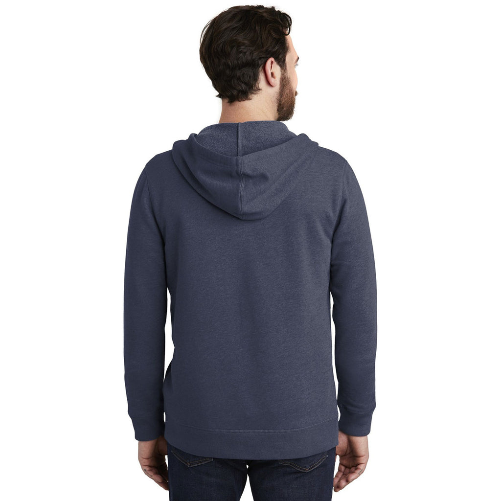 Alternative Men's Heather Twilight Indy Blended Fleece Zip Hoodie