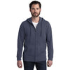 Alternative Men's Heather Twilight Indy Blended Fleece Zip Hoodie