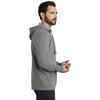 Alternative Men's Heather Grey Rider Blended Fleece Pullover Hoodie