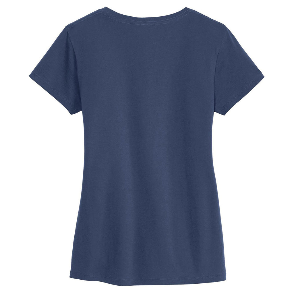 Alternative Women's Light Navy Legacy V-Neck T-Shirt