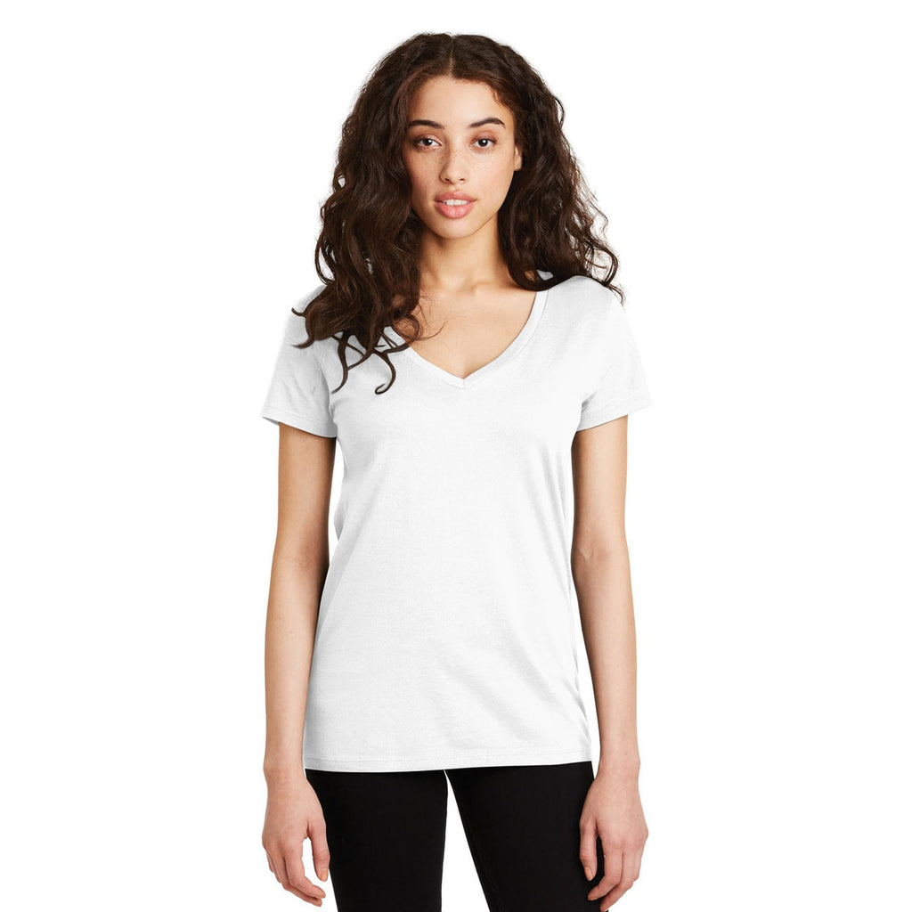 Alternative Women's White Legacy V-Neck T-Shirt