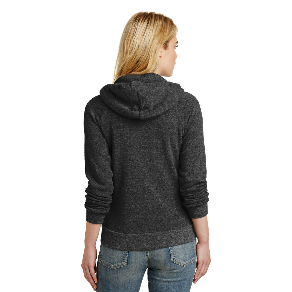 Alternative Women's Eco Black Adrian Eco-Fleece Zip Hoodie