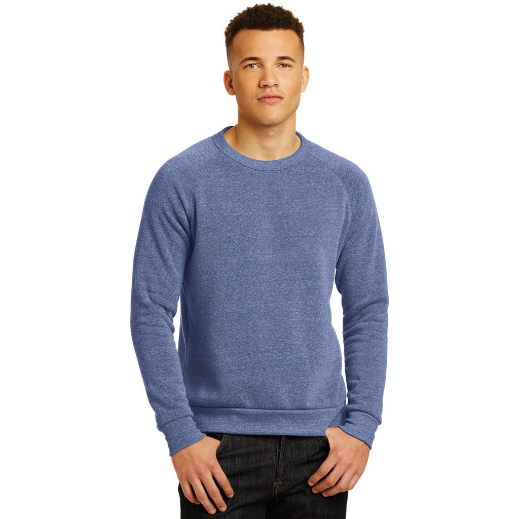 Alternative Men's Eco Pacific Blue Champ Eco-Fleece Sweatshirt