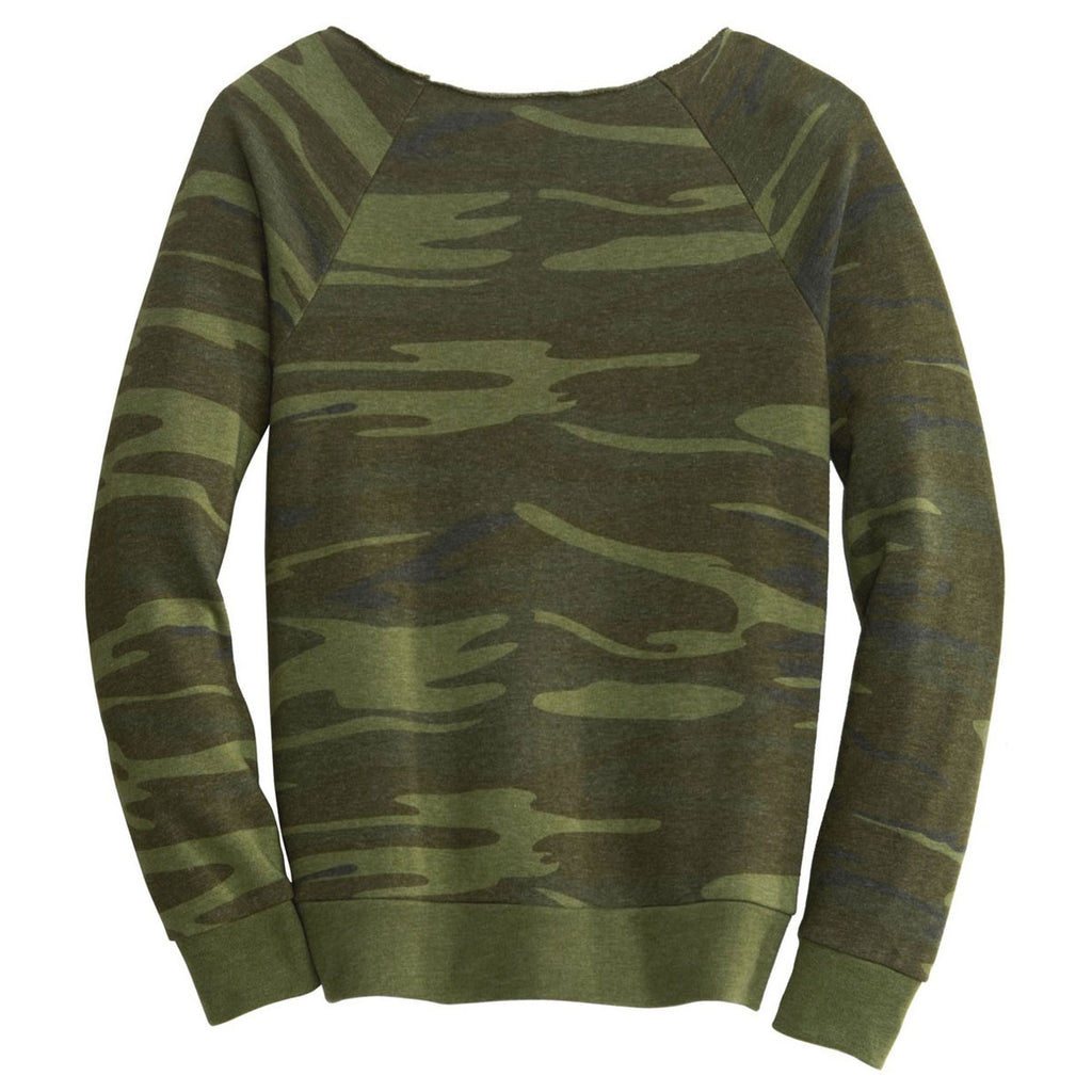 Alternative Women's Camo Maniac Eco-Fleece Sweatshirt