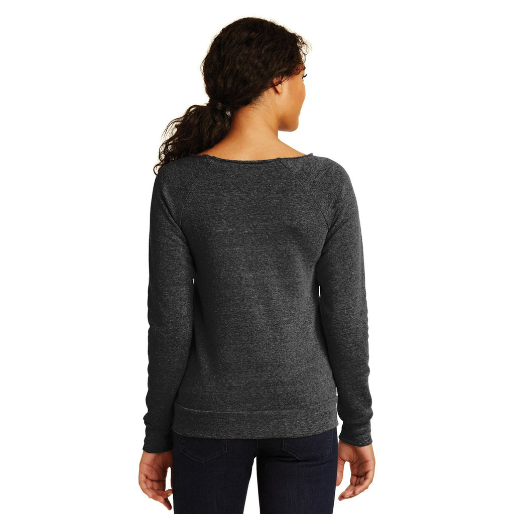 Alternative Women's Eco Black Maniac Eco-Fleece Sweatshirt
