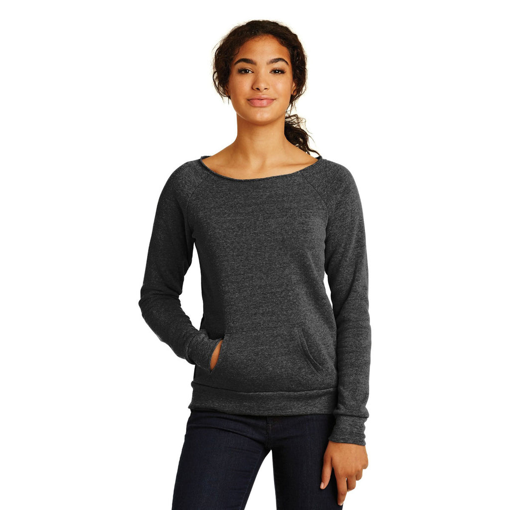 Alternative Women's Eco Black Maniac Eco-Fleece Sweatshirt