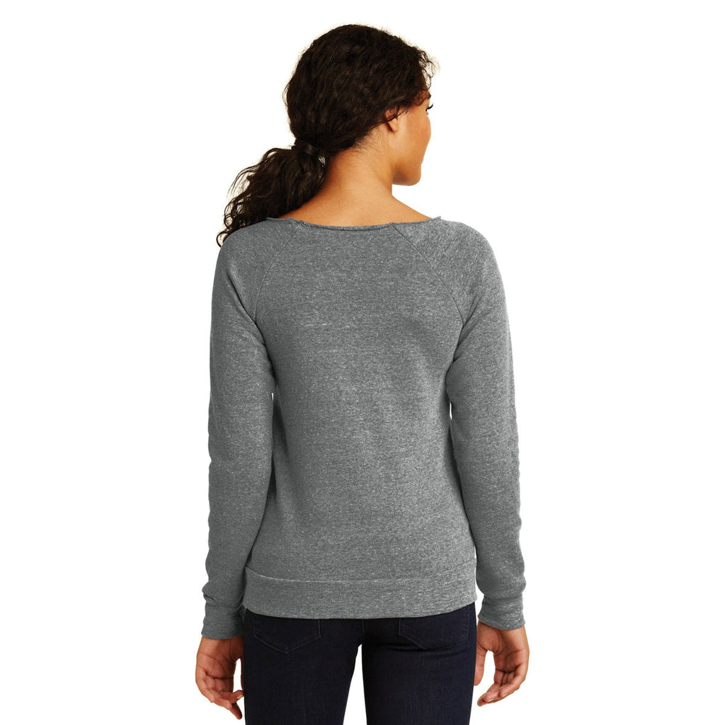 Alternative Women's Eco Grey Maniac Eco-Fleece Sweatshirt