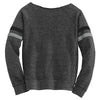 Alternative Women's Eco Black/Eco True Black/Eco Grey Maniac Sport Eco-Fleece Sweatshirt