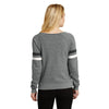 Alternative Women's Eco Grey/Eco Black/Eco Ivory Maniac Sport Eco-Fleece Sweatshirt