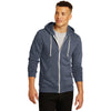 Alternative Men's Eco True Navy Rocky Eco-Fleece Zip Hoodie