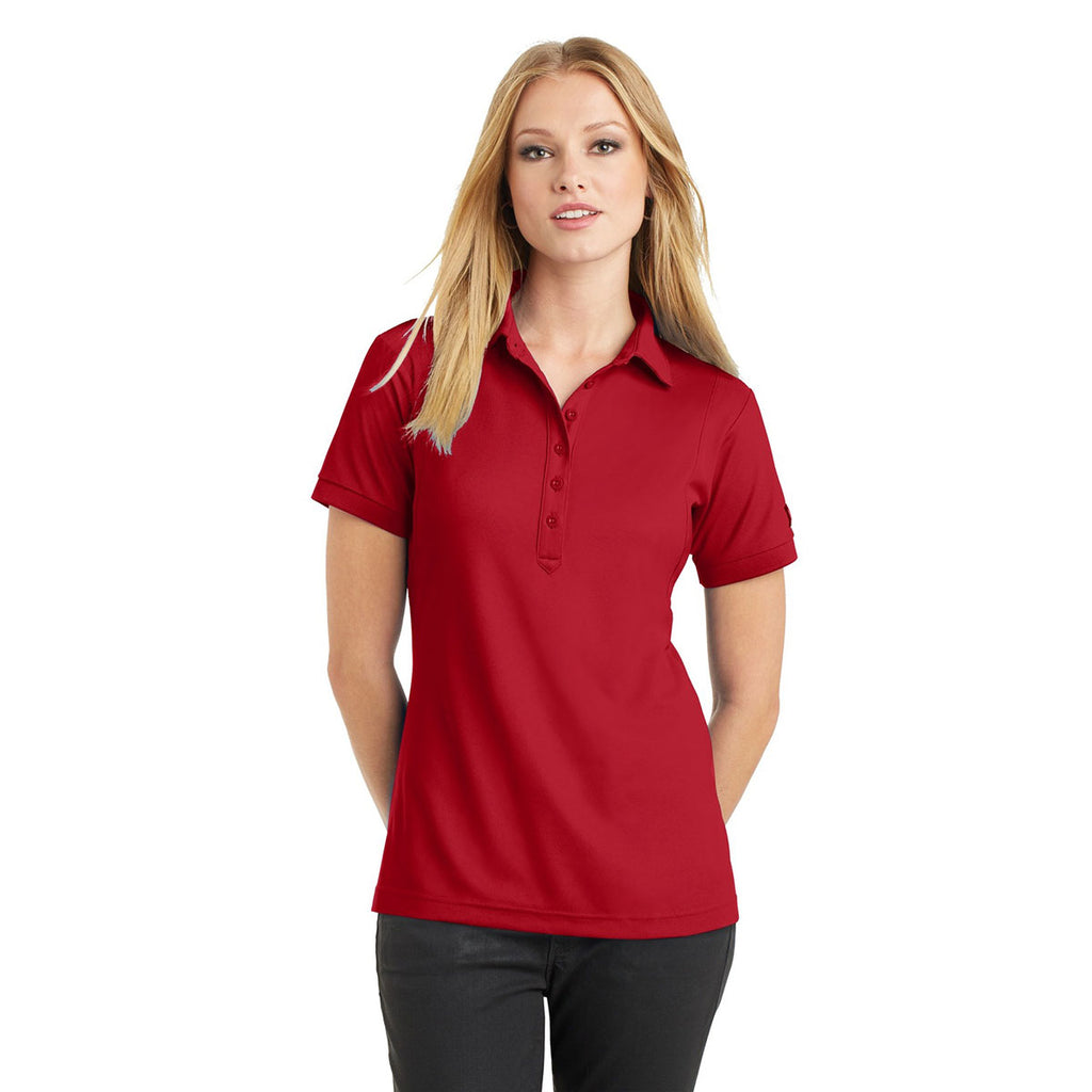 OGIO Women's Signal Red Jewel Polo