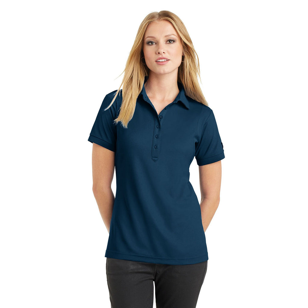 OGIO Women's Spar Blue Jewel Polo