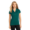 OGIO Women's Fuel Green Linear Polo