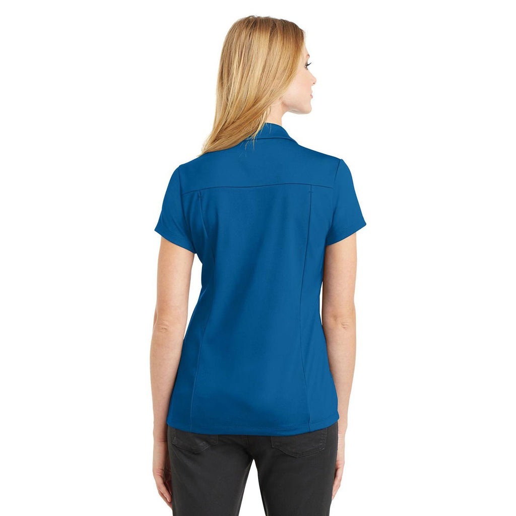 OGIO Women's Bolt Blue Framework Polo