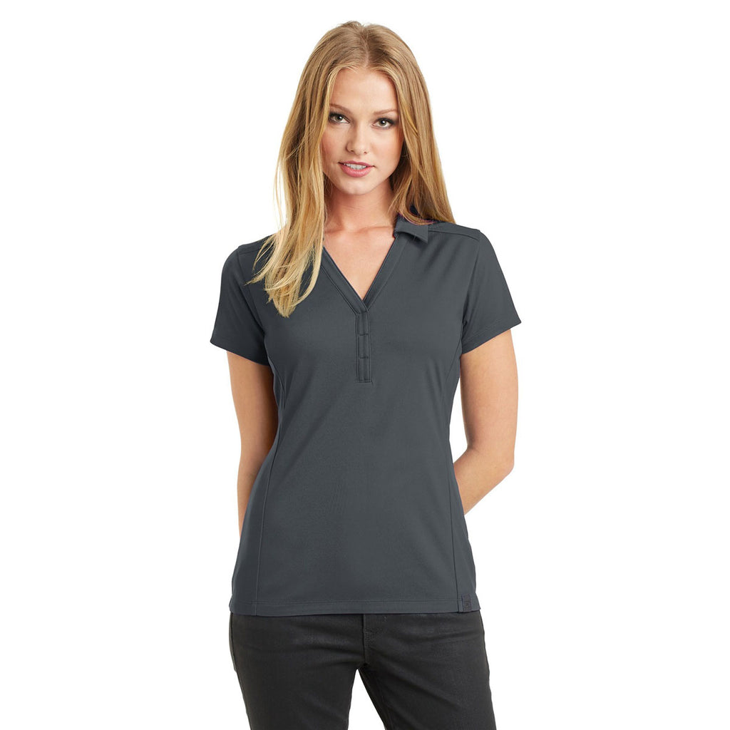 OGIO Women's Diesel Grey Framework Polo