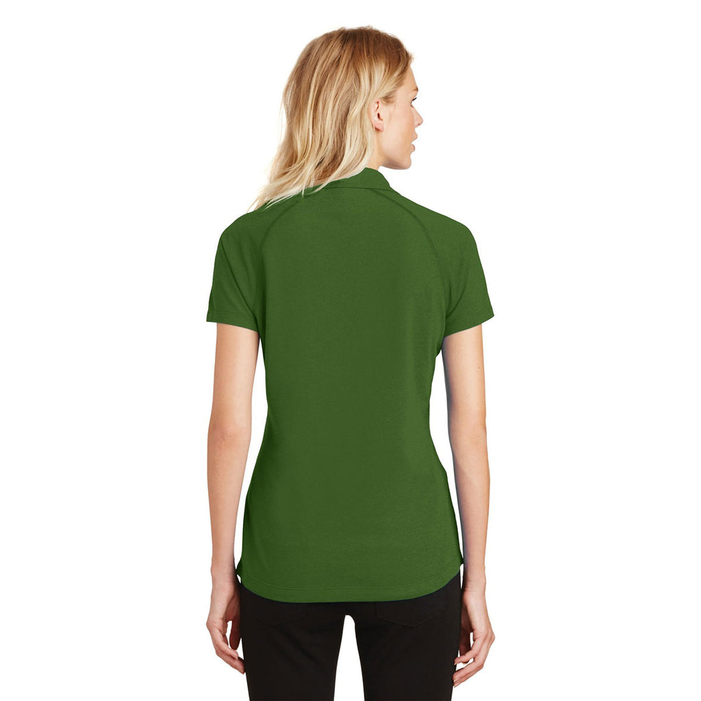 OGIO Women's Gridiron Green Onyx Polo