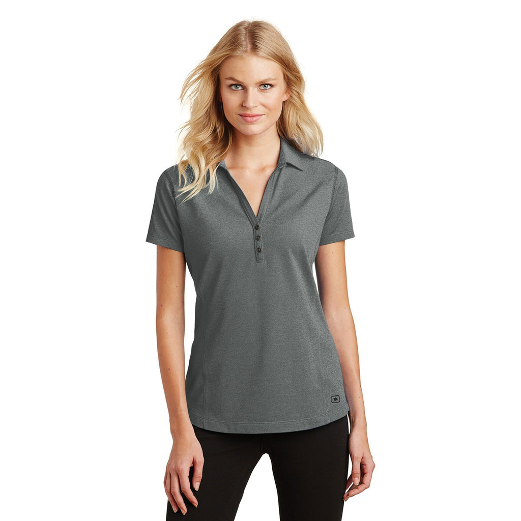 OGIO Women's Petrol Grey Onyx Polo