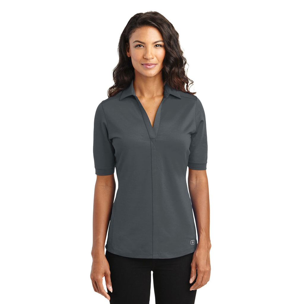 OGIO Women's Diesel Grey Metro Polo