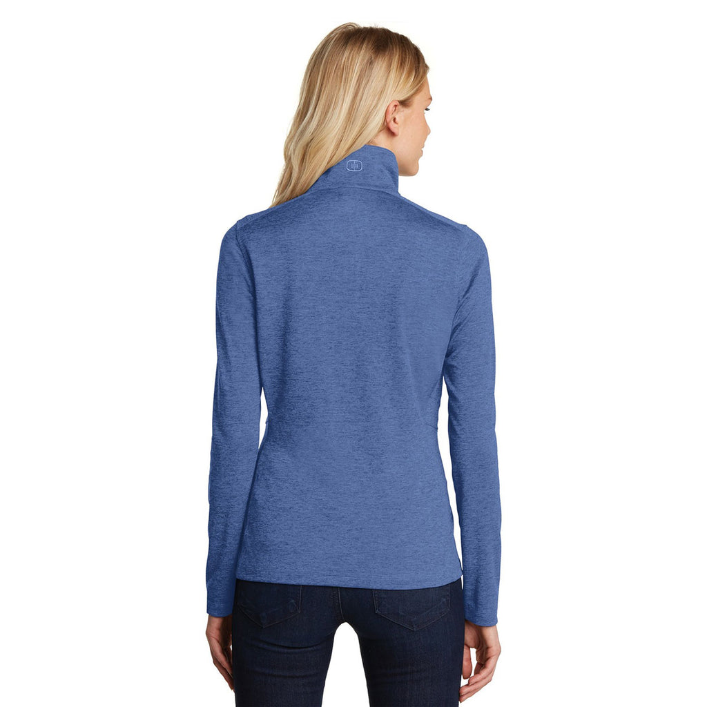 OGIO Women's Optic Blue Pixel Full-Zip