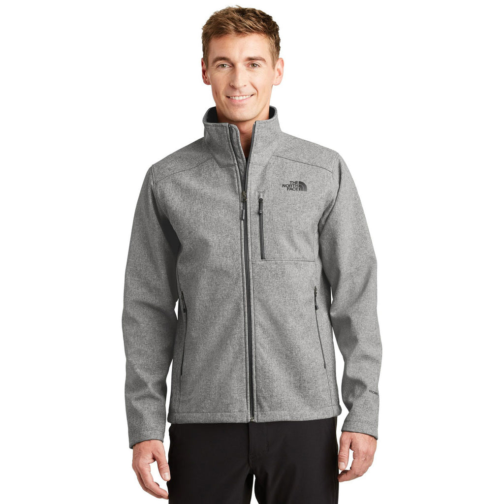 The North Face Men's TNF Medium Grey Heather Apex Barrier Soft Shell Jacket